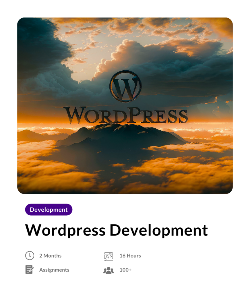 Wordpress Course